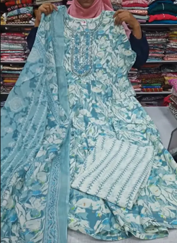 Top Bottom Dupatta Set | TS2712